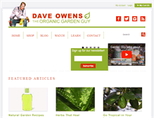 Tablet Screenshot of gardenguy.com